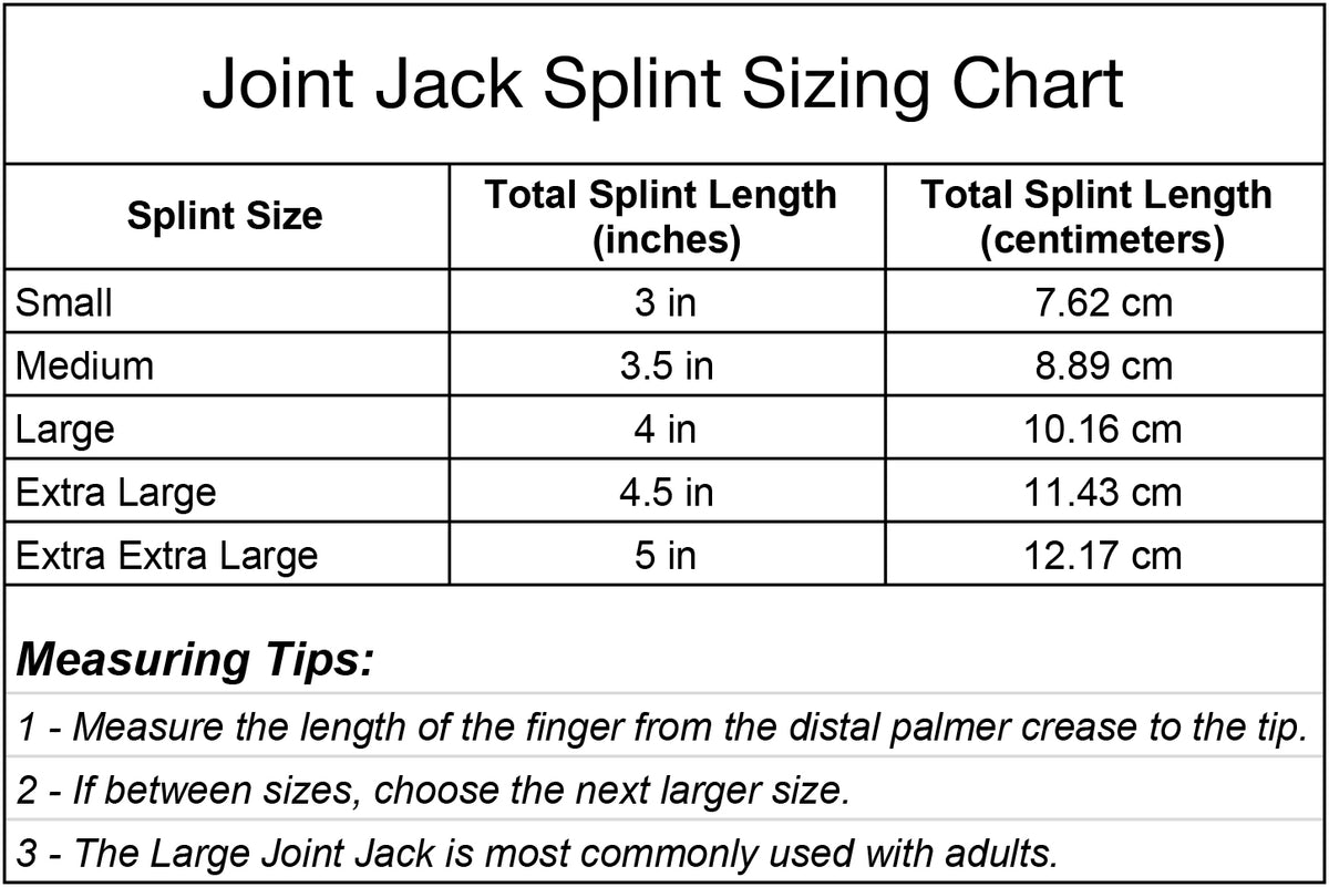 Bent Finger Splint - Joint Jack® | Joint Jack Company